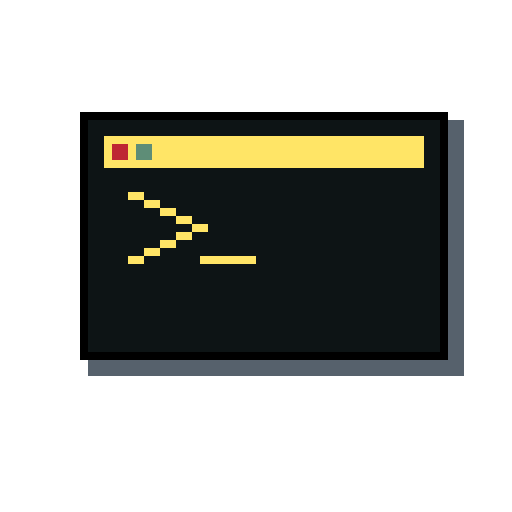 Terminal pixel art